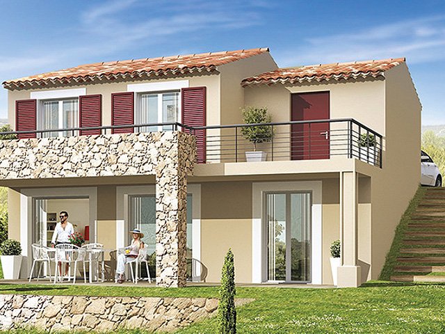 new construction villa and apartments on the French Riviera, Cote Azur for sale