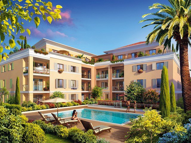 new construction villa and apartments on the French Riviera, Cote Azur for sale