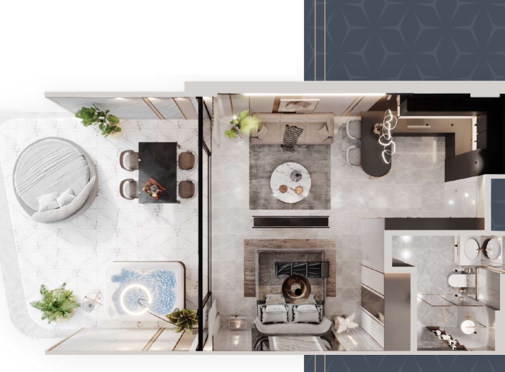 Investment oceanfront clubhouse hotel Bali, luxury hotelsuite, ROI.