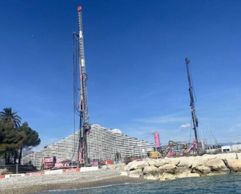 New construction in Villeneuve Loubet