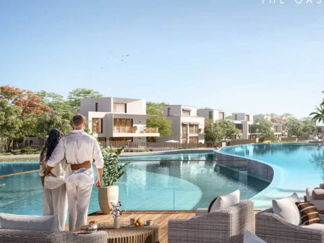 The Dubai new villa project showcases an architectural mastery in every 4-bedroom villa, combining upward elegance with functional basement levels.