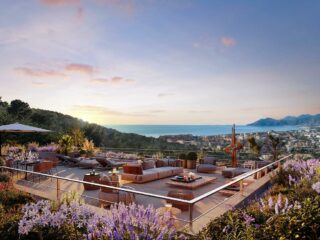 Super large new contemporary villa in Cannes Californie for sale