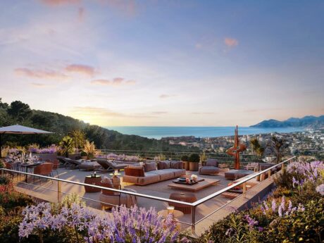 Super large new contemporary villa in Cannes Californie for sale