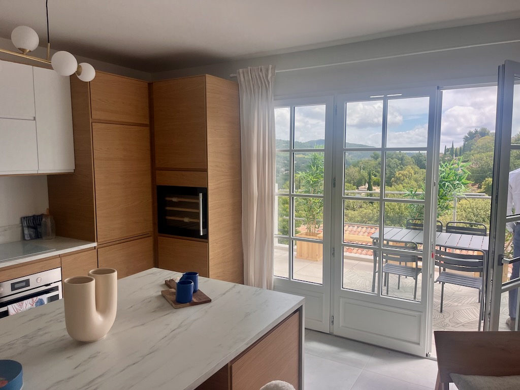 new construction in the heart of Grimaud