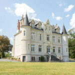 Beautiful neo-gothic castle near Montlucon