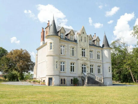 Beautiful neo-gothic castle near Montlucon