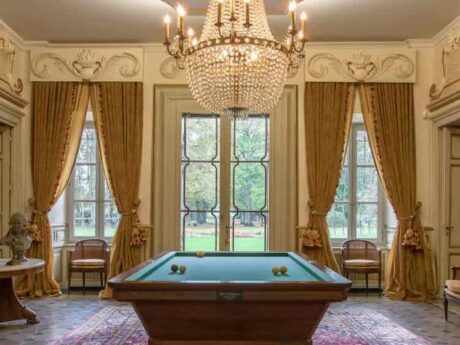 Magnificent historic castle near Genova