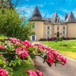 Turreted Chateau with guest rooms, pool, tennis and land