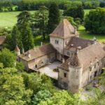 Magnificent historic castle near Genova