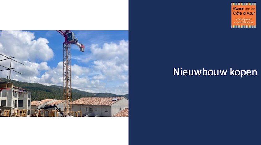 Nieuwbouw kopen COTE D'AZUR
