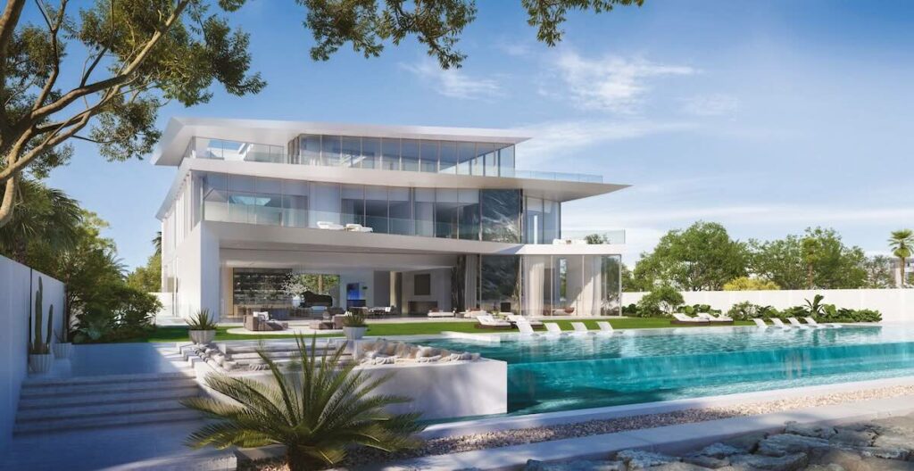 dubai new villa for sale via living cote azur