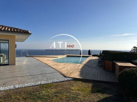 Contemporary villa with panoramic sea view in Sainte-Maxime – Gulf of Saint-Tropez