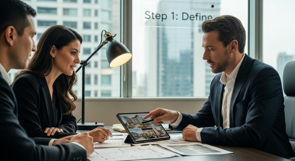 selecting luxury real estate advisor