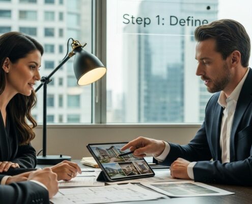 selecting luxury real estate advisor