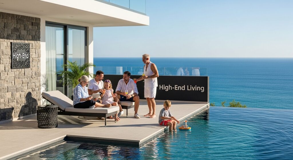luxury villa high-end living