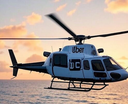 uber helicopter service french riviera